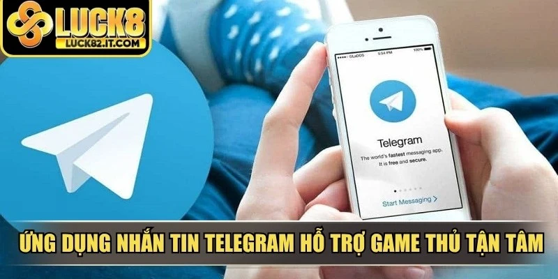 Ứng dụng nhắn tin Telegram hỗ trợ game thủ tận tâm, chuyên nghiệp